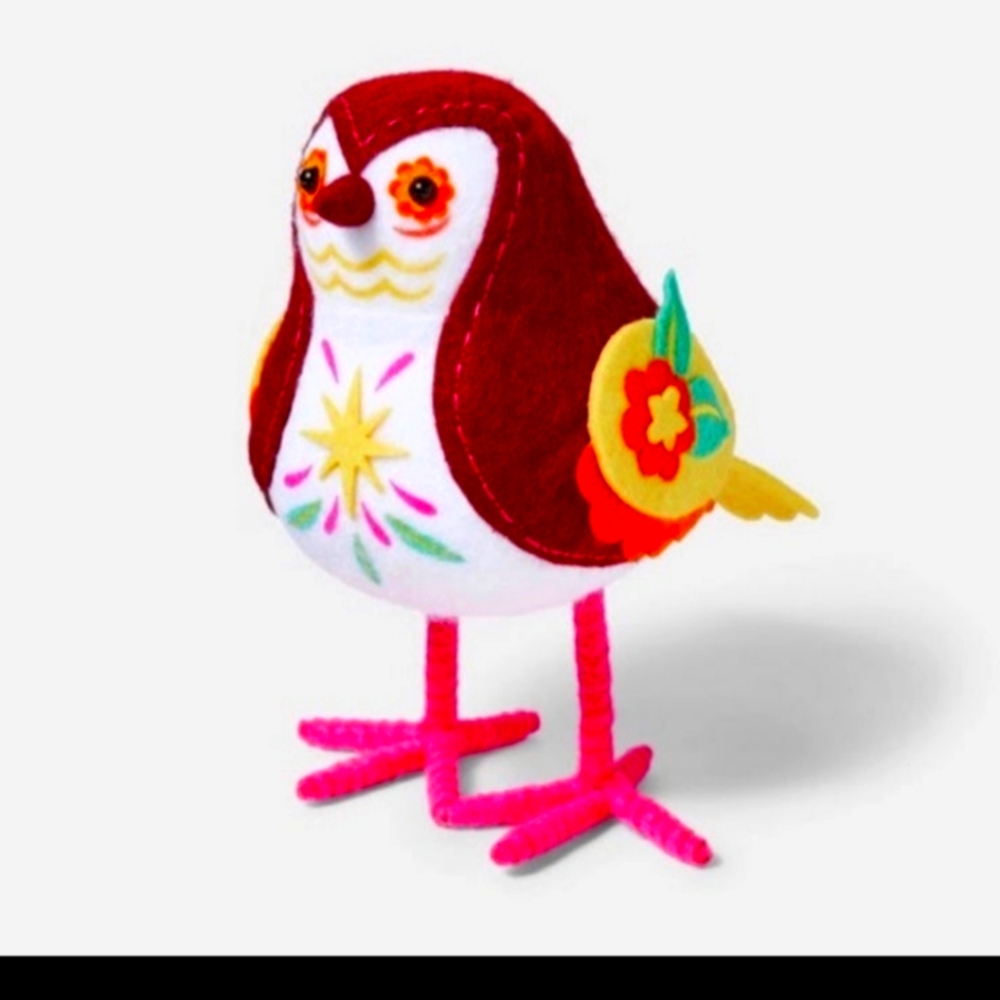 Dia de Los Muertos 2023 Felt Bird Chaparrito